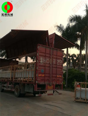 多臺(tái)氣泡洗菜機(jī)出貨交付客戶！