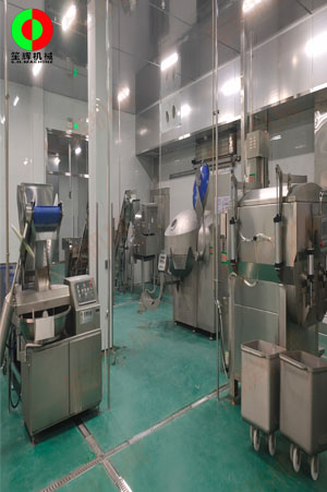 廣東茂名程總肉類加工中心相關肉類處理設備交付！