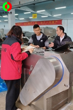 兩批客戶帶物料親臨我司試機(jī)考察，并簽訂意向合同！